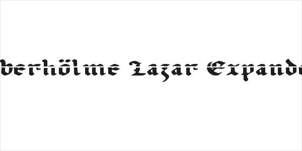 Uberhölme Lazar Expanded Logo