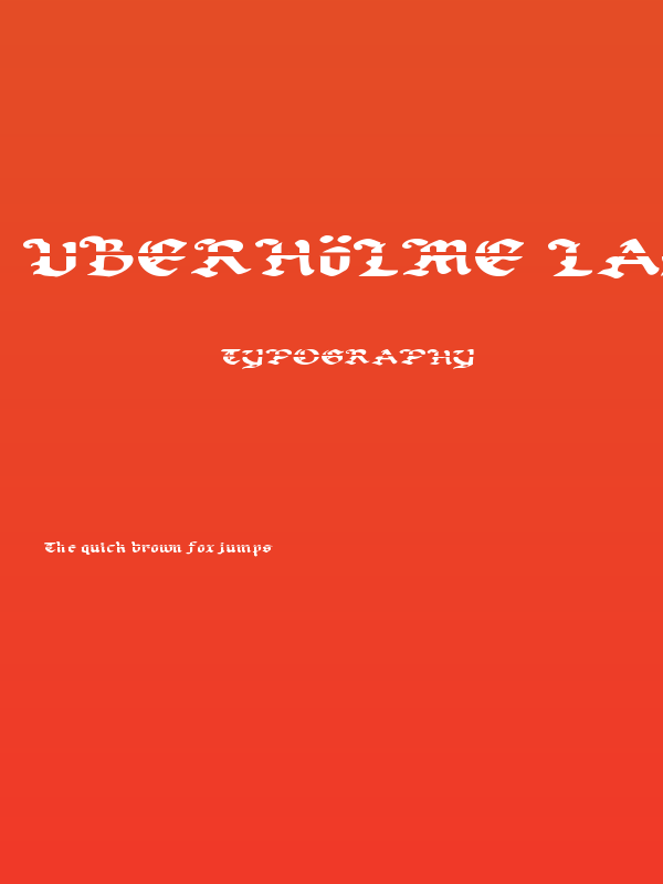 Uberhölme Lazar Expanded Poster