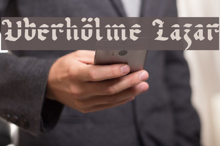 Uberhölme Lazar Polices examples