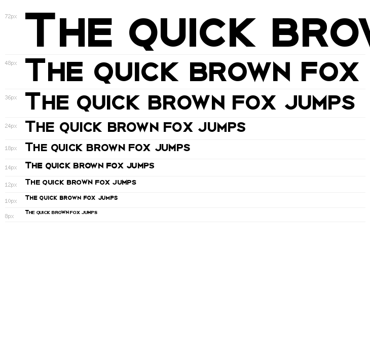 Uberlin Bold Italic Waterfall