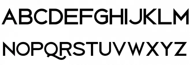 Uberlin Bold Fonte MAIÚSCULAS