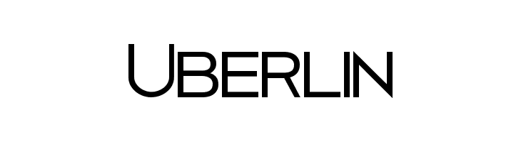 Uberlin  नि: शुल्क फ़ॉन्ट्स डाउनलोड