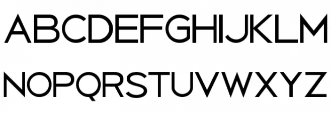 Uberlin Шрифта строчной