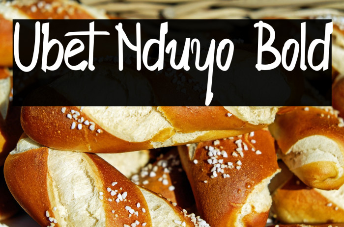 Ubet Nduyo Bold Example 3