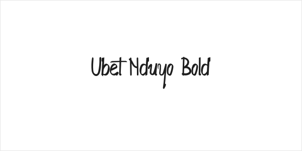 Ubet Nduyo Bold Logo