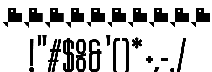 Ubicada-Bold Font OTHER CHARS