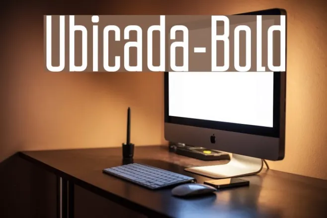 Ubicada-Bold Example 3