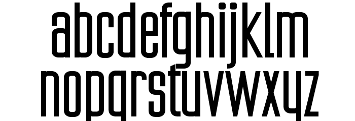 Ubicada-Bold Font LOWERCASE