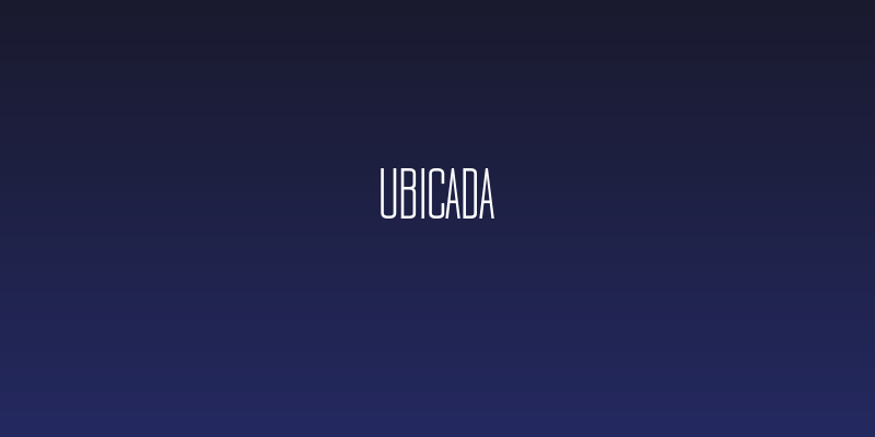 Ubicada Social Header