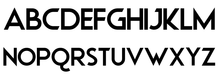 Ubiquitous Font LOWERCASE