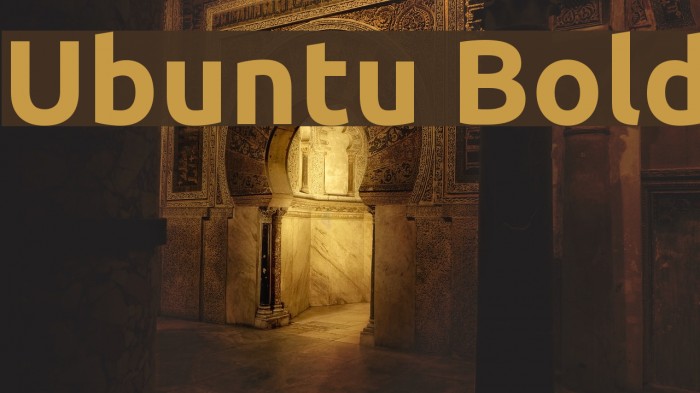 Ubuntu Bold Font examples
