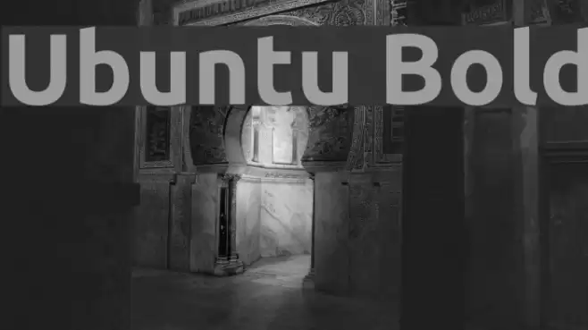 Ubuntu Bold フォント examples