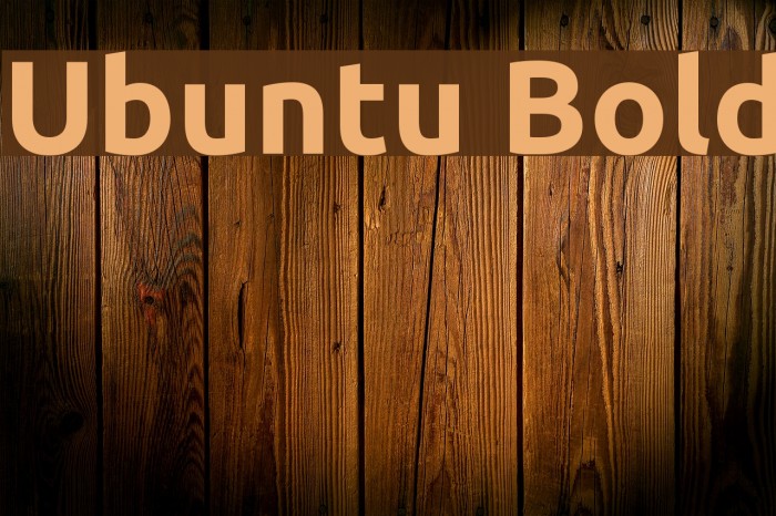 Ubuntu Bold Font examples
