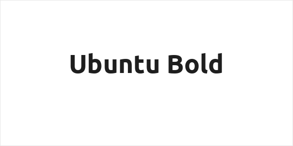 Ubuntu Bold Logo