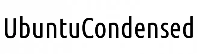 Ubuntu Condensed  Frei Schriftart Herunterladen