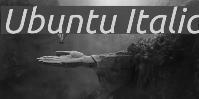Ubuntu Italic Font examples