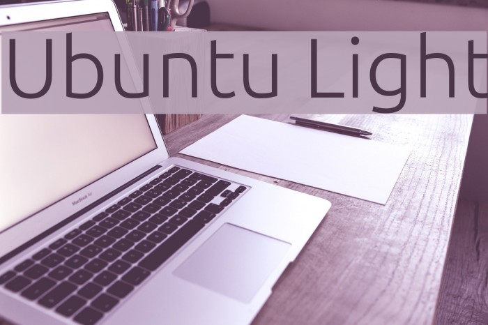 Ubuntu Light Font examples