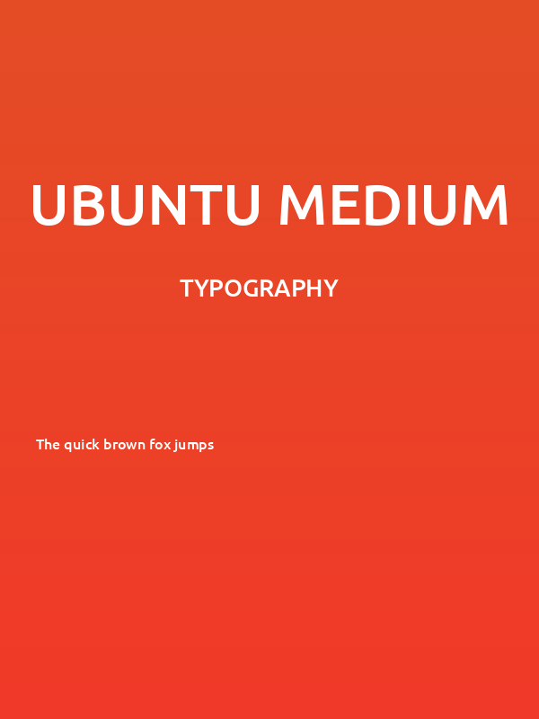 Ubuntu Medium Poster