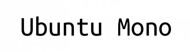 Ubuntu Mono  Frei Schriftart Herunterladen