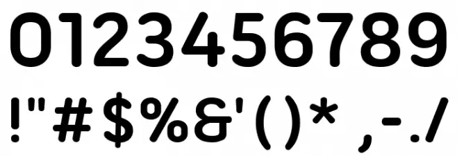 UbuntuTitling-Bold Font OTHER CHARS