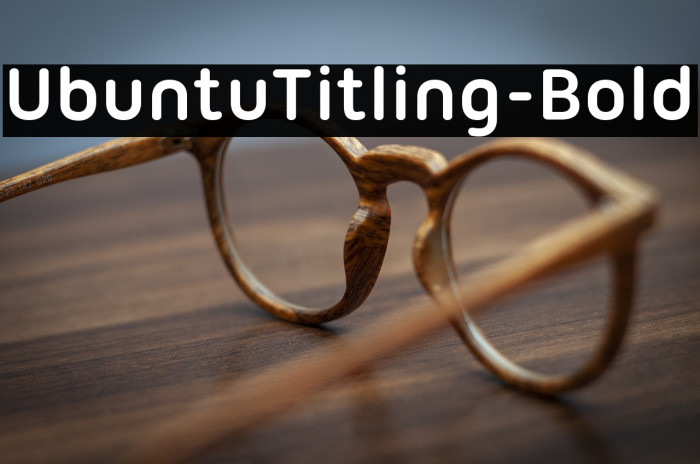 UbuntuTitling-Bold Example 3