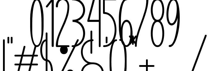 Ubur Ubur with Love alternatif1 Font OTHER CHARS