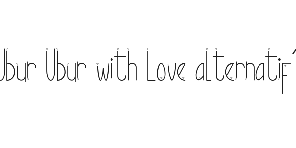 Ubur Ubur with Love alternatif1 Logo