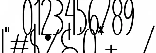 Ubur Ubur with Love alternatif2 Font OTHER CHARS