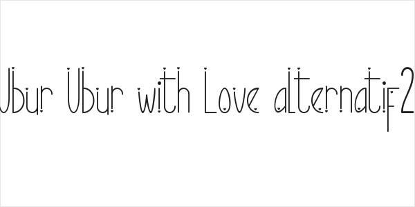 Ubur Ubur with Love alternatif2 Logo