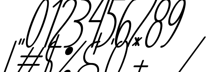 Ubur Ubur with Love alternatif4 Font OTHER CHARS