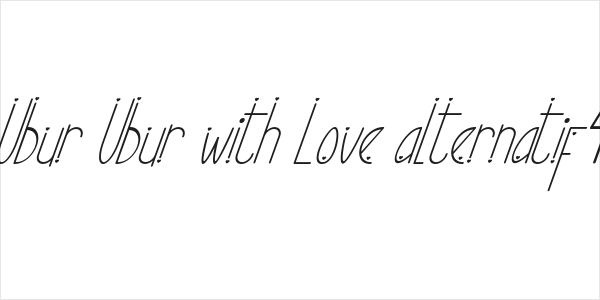 Ubur Ubur with Love alternatif4 Logo