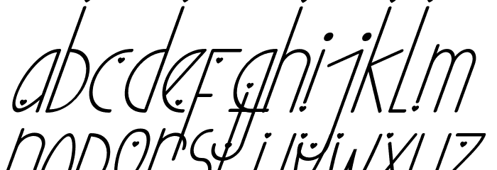 Ubur Ubur with Love alternatif4 Font LOWERCASE