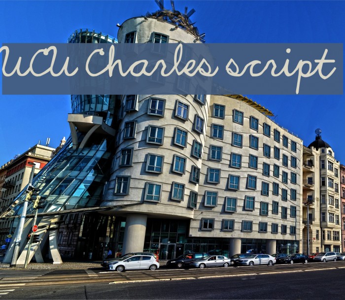 UCU Charles script Font examples