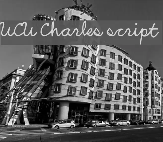 UCU Charles script Font examples