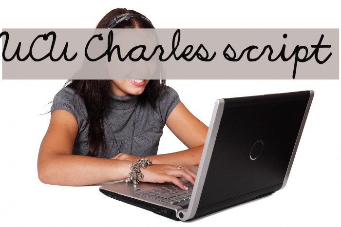 UCU Charles script Font examples