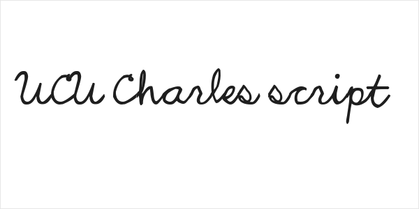 UCU Charles script Logo