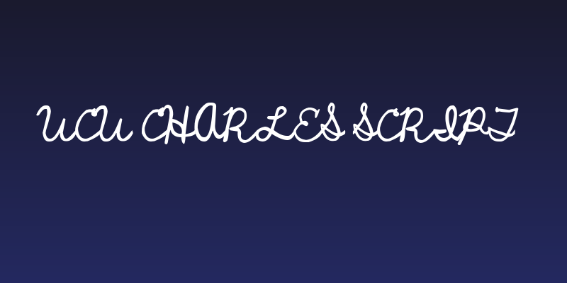 UCU Charles script Social Header