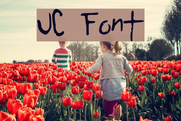 UC Font examples