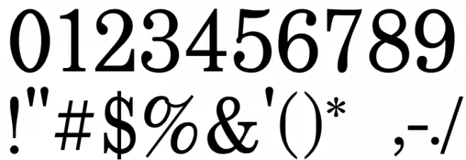 Uchen Regular Font OTHER CHARS