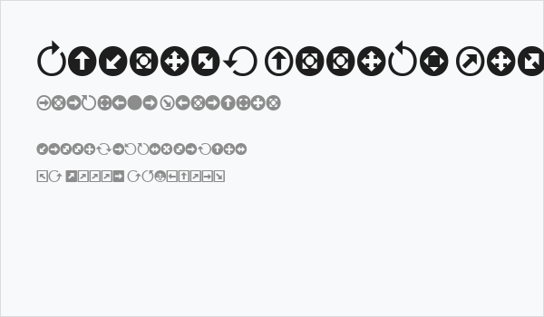 Uchrony Arrows Bold Business Card