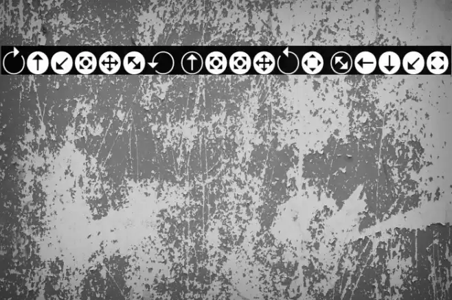 Uchrony Arrows Light Font examples