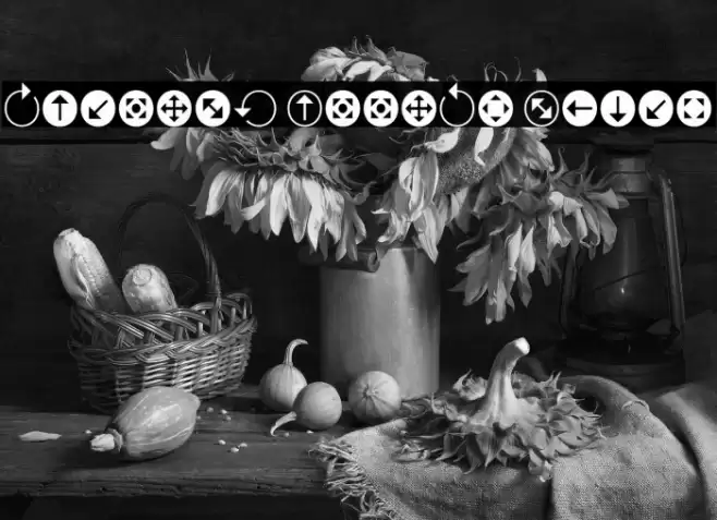 Uchrony Arrows Light Font examples