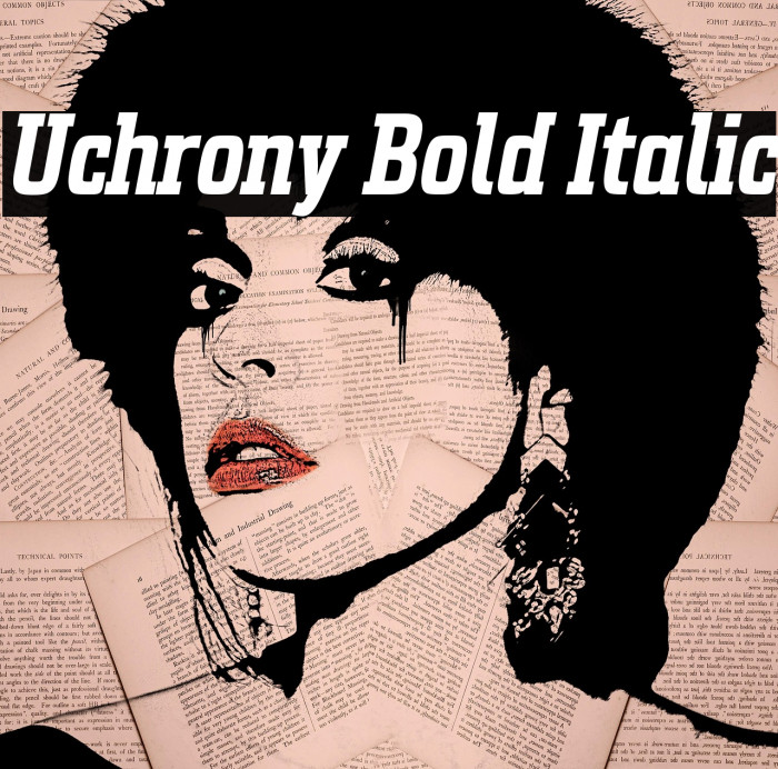 Uchrony Bold Italic Example 2