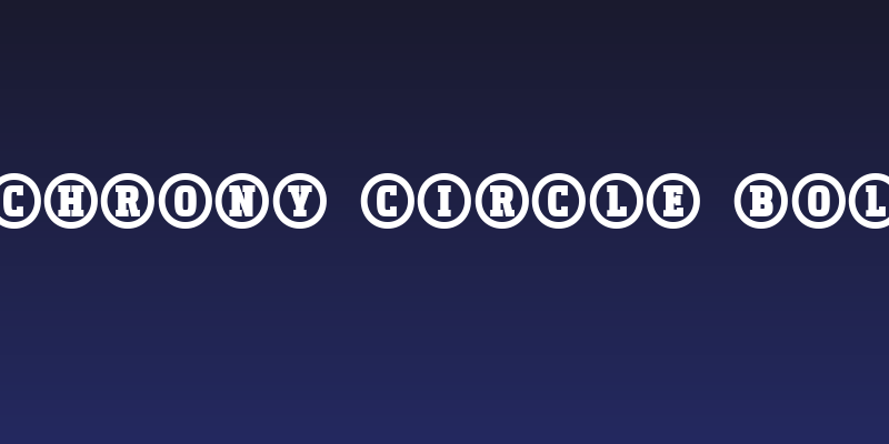 Uchrony Circle Bold Social Header