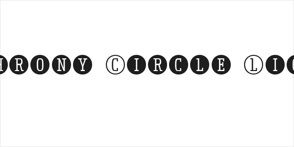 Uchrony Circle Light Logo