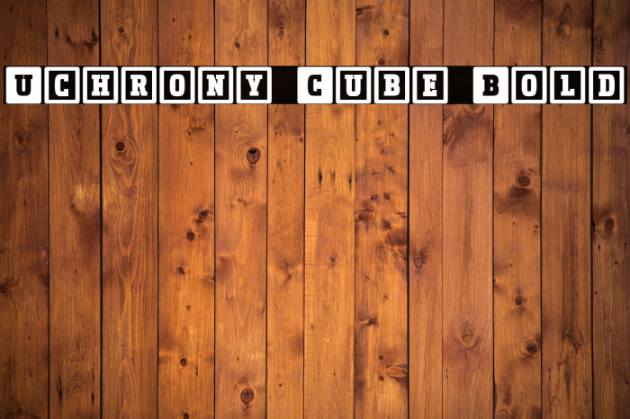 Uchrony Cube Bold Example 1