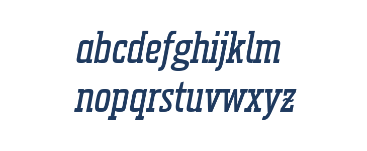 Uchrony Italic Lowercase