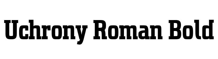 Uchrony Roman Bold  لخطوط تنزيل