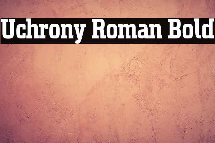 Uchrony Roman Bold Example 3