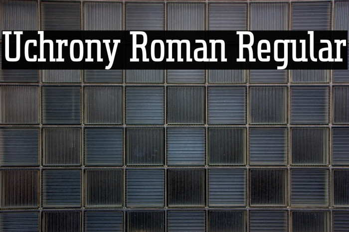 Uchrony Roman Regular Example 3